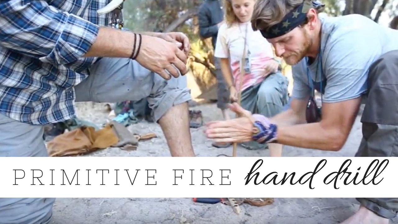 How to Make Primitive Fire | Hand Drill
